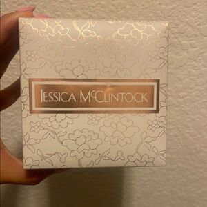Jessica McClintock White and Gold Floral Box